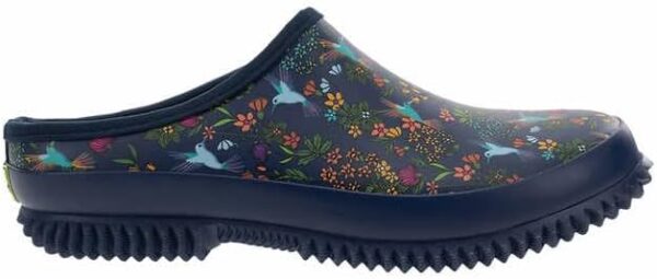 Western Chief Women's Waterproof Slip-On Garden Clog Hummingbird - Navy Blue - Image 3