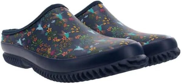 Western Chief Women's Waterproof Slip-On Garden Clog Hummingbird - Navy Blue - Image 2